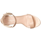 Beige 13 cm AMUSE-10 transvestite shoes