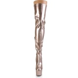 Gold 18 cm ADORE-3000HWR Hologram exotic pole dance overknee boots