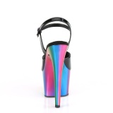 Platform rainbow 18 cm ADORE-709RC Pole dancing high heels