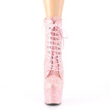 Rose glitter 18 cm ADORE-1020GDLG Pole dancing ankle boots