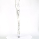 Transparent 18 cm ADORE-3021 Pleaser Overknee Boots